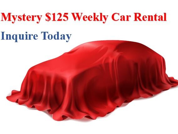 Mystery Weekly Car Rental $125